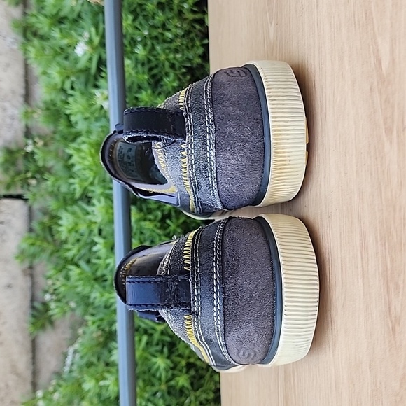 Skechers Men Talon Charcoal Slip on Distressed Leather Loafers Shoes Size 9 - Picture 4 of 12